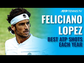 Feliciano Lopez | Best ATP Shot Every Year (2003-2021)