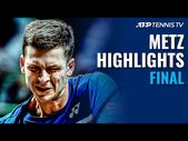 Hubert Hurkacz vs Pablo Carreño Busta | Metz 2021 Final Highlights