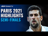 Novak Djokovic vs Hubert Hurkacz & Daniil Medvedev vs Alex Zverev | Paris 2021 Semi-Final Highlights