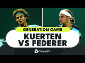 GENERATION GAME: Federer vs Kuerten | Indian Wells 2003 2nd Round Highlights