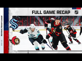 Seattle Kraken vs Ottawa Senators | Mar.10, 2022 | Game Highlights | NHL 2022 | Обзор матча