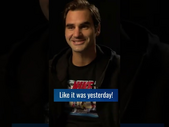 Young Roger Federer As A Ballboy ️