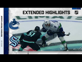 Vancouver Canucks vs Seattle Kraken | Oct.01, 2022 | Preseason | Game Highlights | Обзор матча