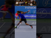 Dustin Brown Behind-The-Back Tennis Brilliance 