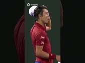 CRAZY Kei Nishikori Match Point Against Nick Kyrgios 