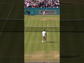 Feliciano Lopez LEAPS To Dodge His Opponents Shot 