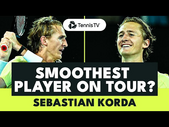 23 Impossibly Smooth Sebastian Korda Tennis Plays 