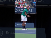 Nick Kyrgios DROPS His Racket But Still Serves An Ace 