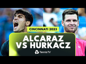 AMAZING MATCH! Carlos Alcaraz vs Hubert Hurkacz | Cincinnati Highlights 2023