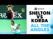 All The Angles: Ben Shelton vs Sebastian Korda Epic! | Shanghai 2023