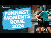 Phone Alarms, Tsitsipas Lucky Winners & Shelton Shanks  | Rome 2024 Funny Moments & Fails