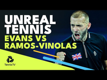 ELECTRIC Dan Evans vs Albert Ramos-Vinolas Battle ️ | United Cup 2022 Highlights