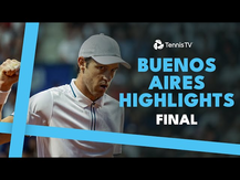 Nicolas Jarry vs Facundo Diaz Acosta For The Title!  | Buenos Aires 2024 Final Highlights