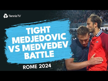 GRIPPING Hamad Medjedovic vs Daniil Medvedev Match! | Rome 2024 Highlights