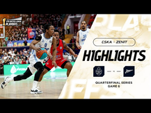 CSKA vs Zenit Highlights Semifinals Game 6 | Season 2023-24